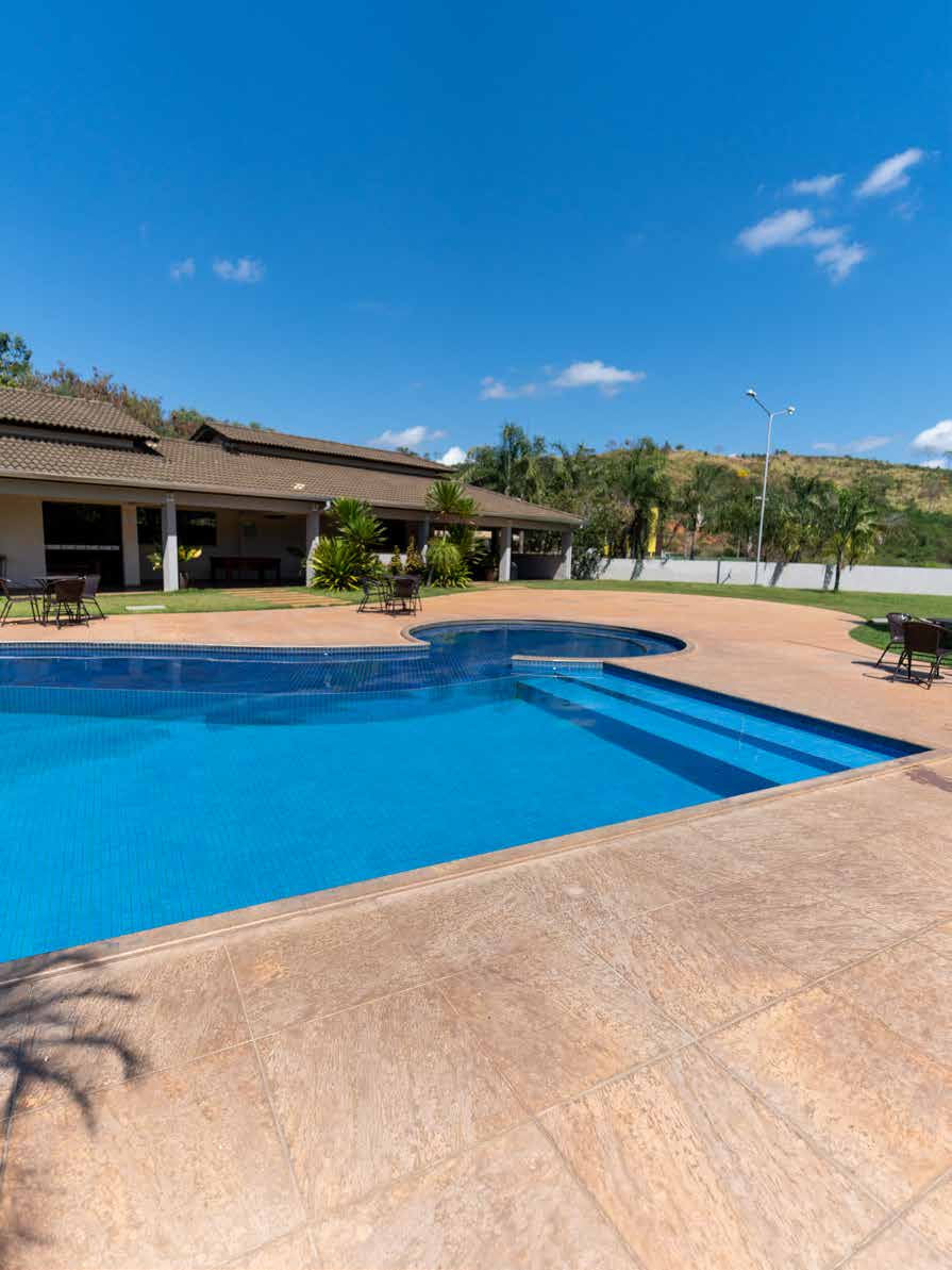 Piscina do hotel