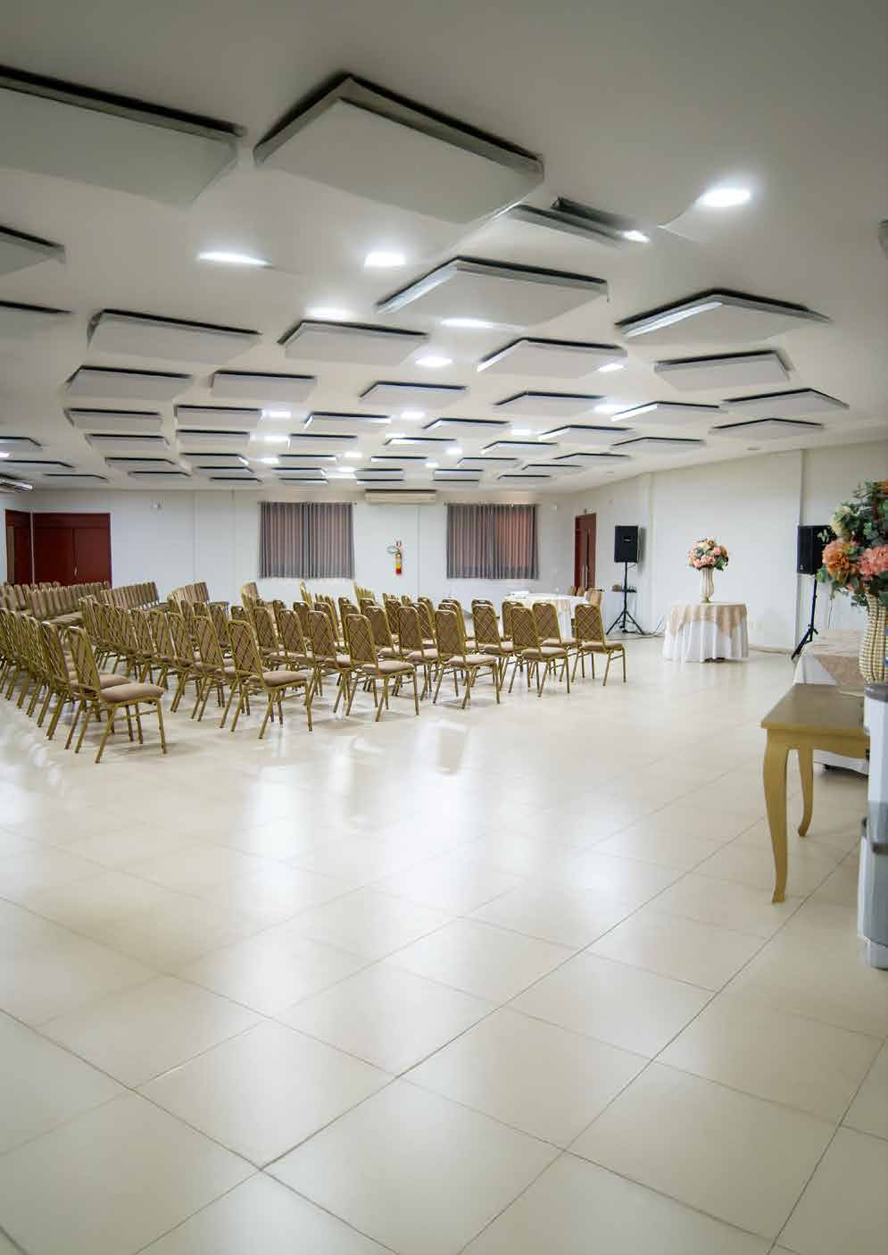 Salão de eventos do hotel em Parauapebas